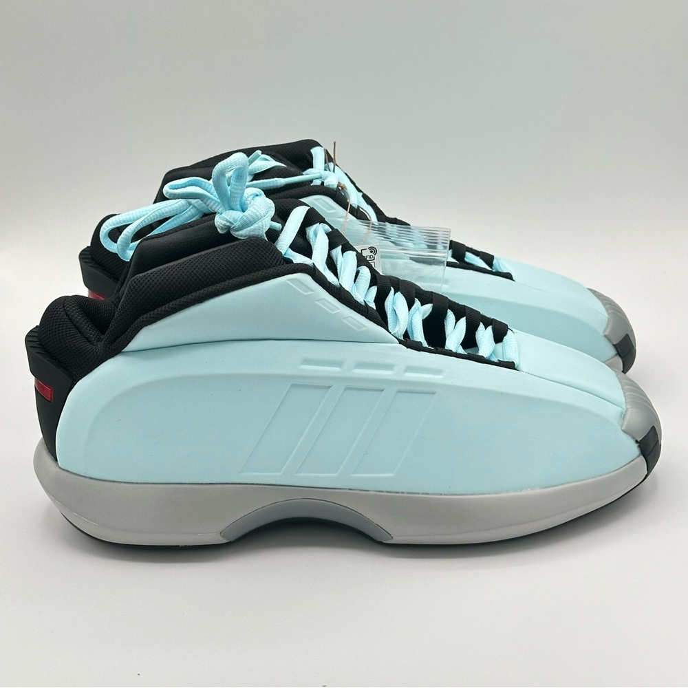 Men’s Adidas Crazy 1 Kobe 2023 Ice BlueSilver/Core Black Size 10 IG5896 New - Picture 3 of 9